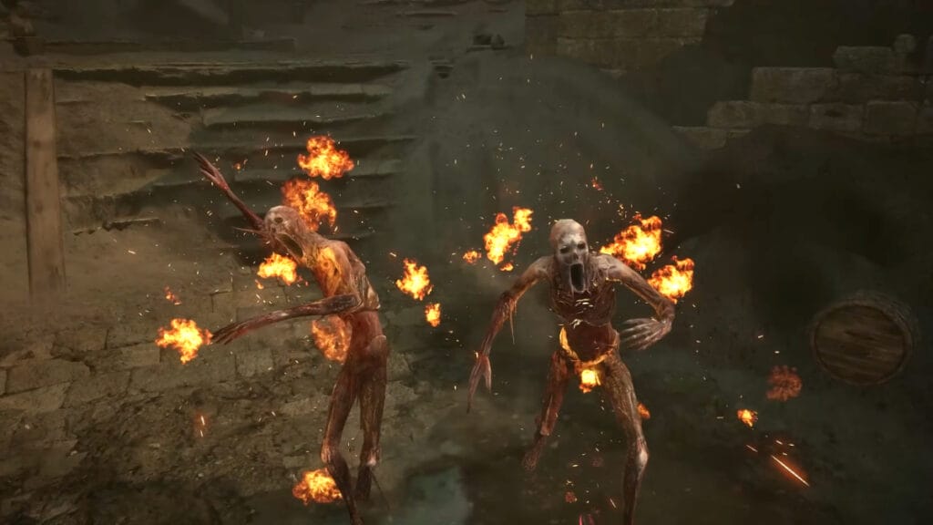 The Seared Soul enemy in Lords of the Fallen