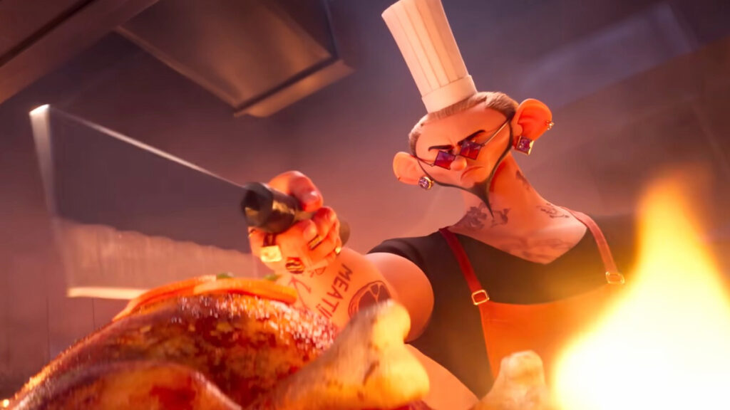 The villain of Migration, the Chef