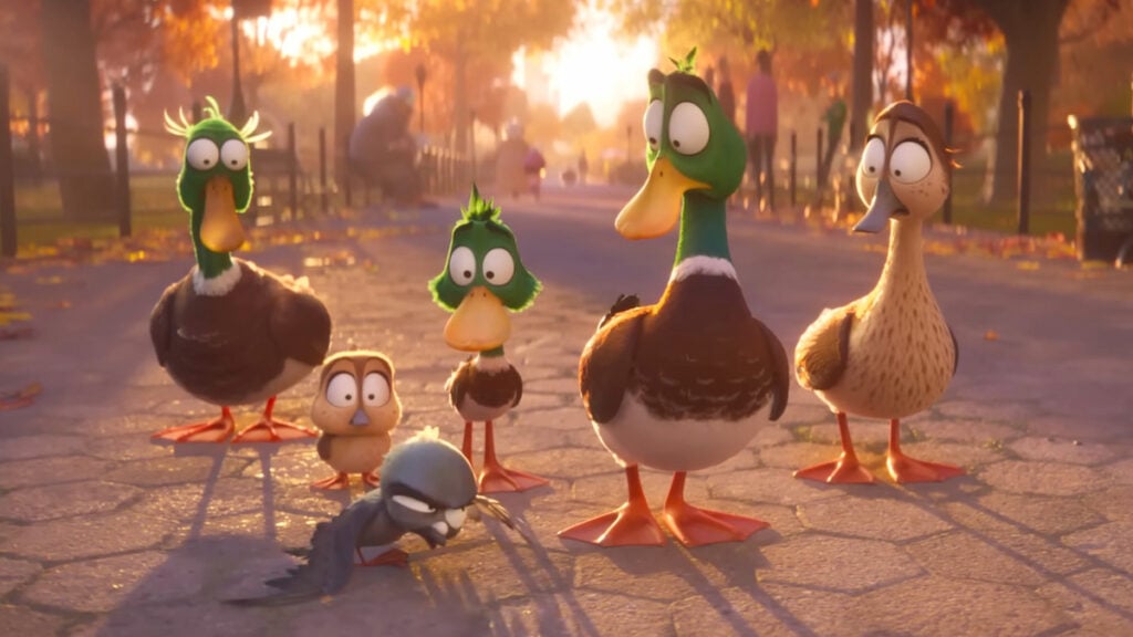 The Mallard family in Migration, which might have a post-credits scene.