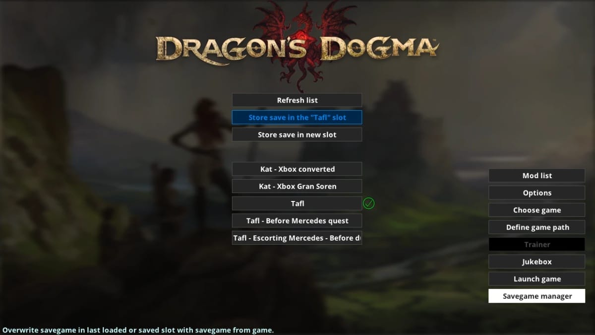 Dragon's Dogma Dark Arisen lists changes