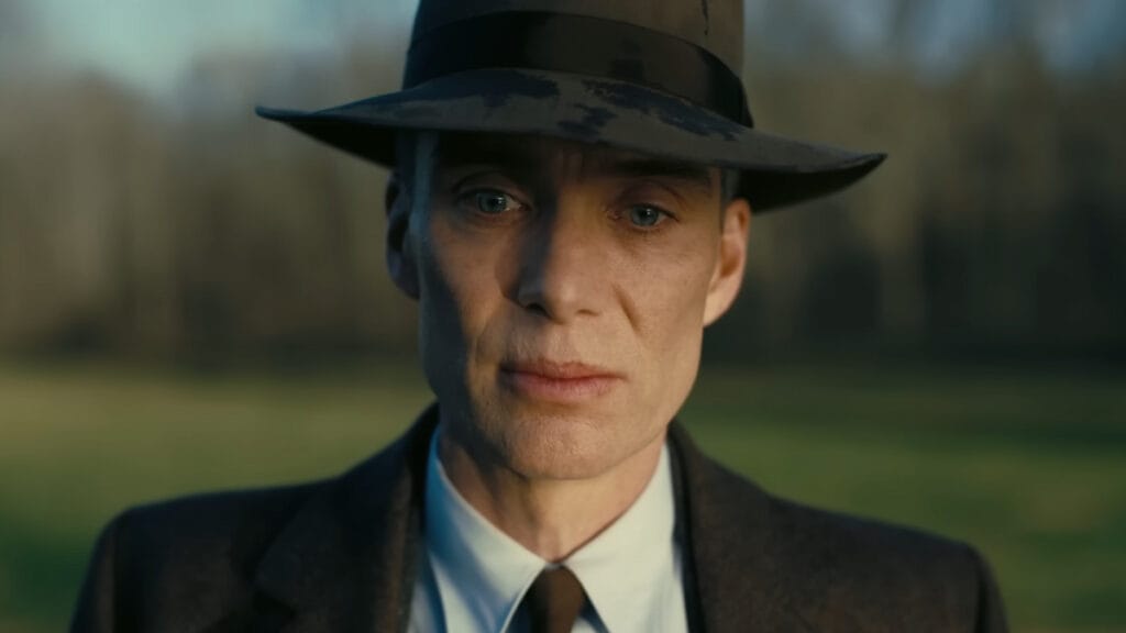 Cillian Murphy as Oppenheimer in Oppenheimer which has gotten a release date in Japan after Barbenheimer controversy.