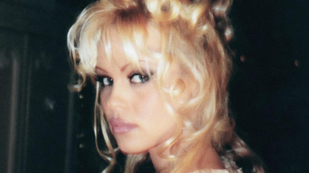 Pamela Anderson close up