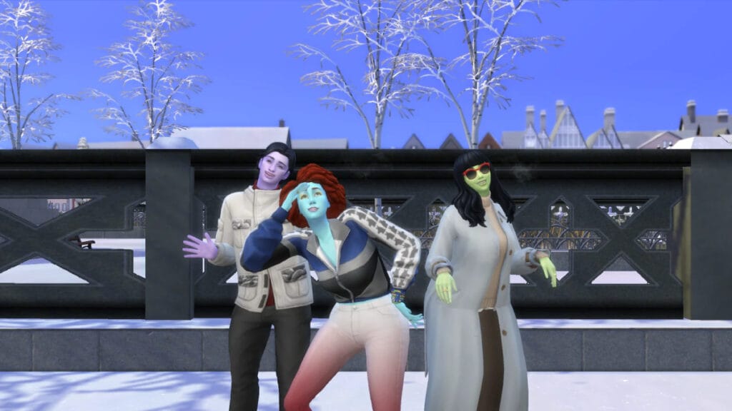 Occult Baby Challenge in The Sims 4