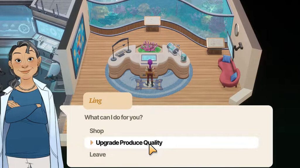 What Is the Lab Doing in Coral Island?