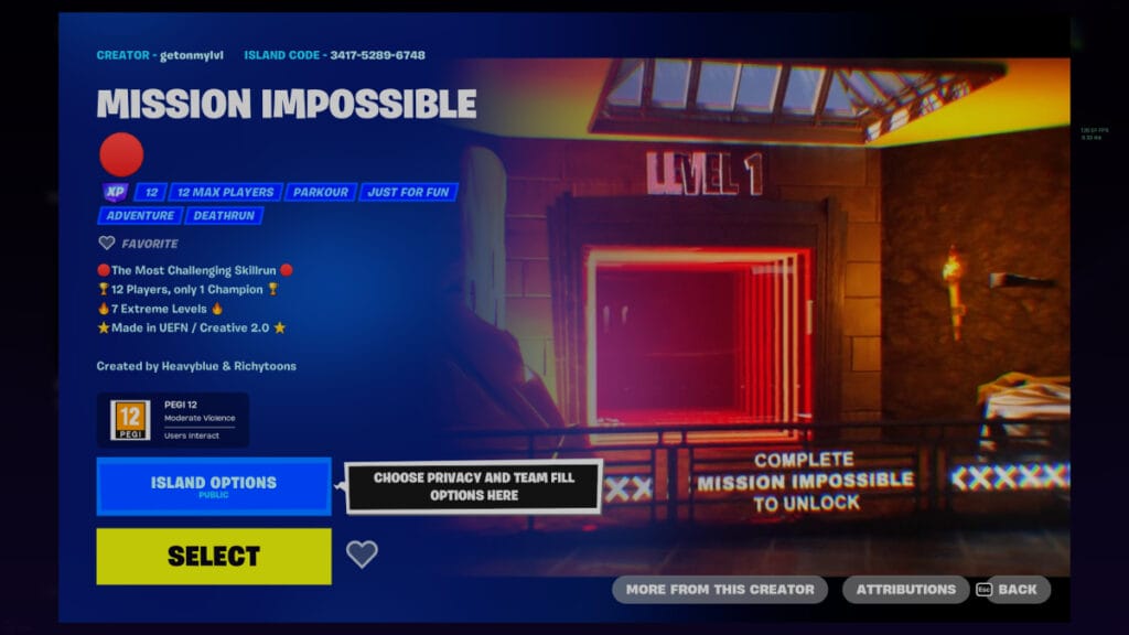 best fortnite creative maps Mission Impossible