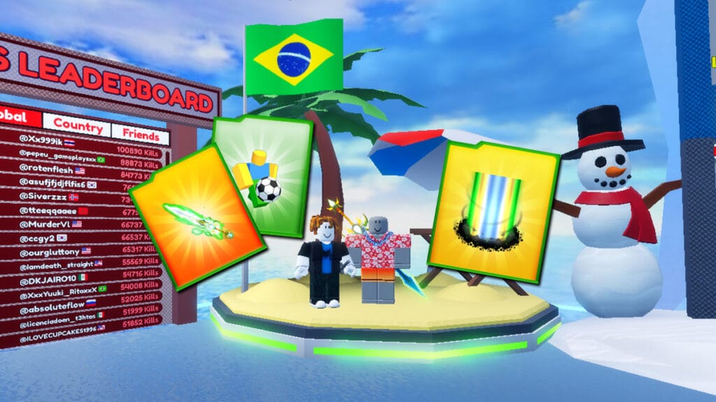 How To Get Brazil Items in Blade Ball