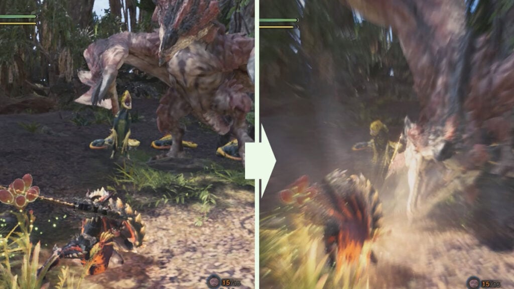 Charge Blade Guard Point in MHW