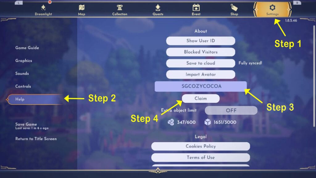How to redeem codes in Disney Dreamlight Valley