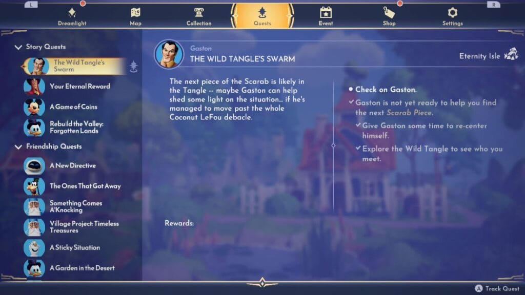 How to complete "The Wild Tangle's Swarm" quest.