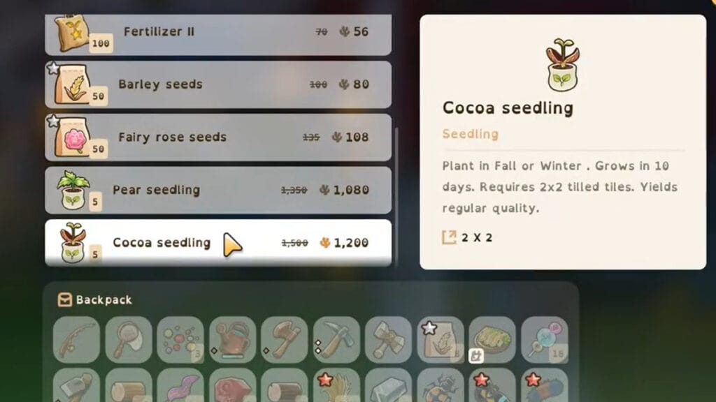 How To Get Cocoa Bean in Coral Island