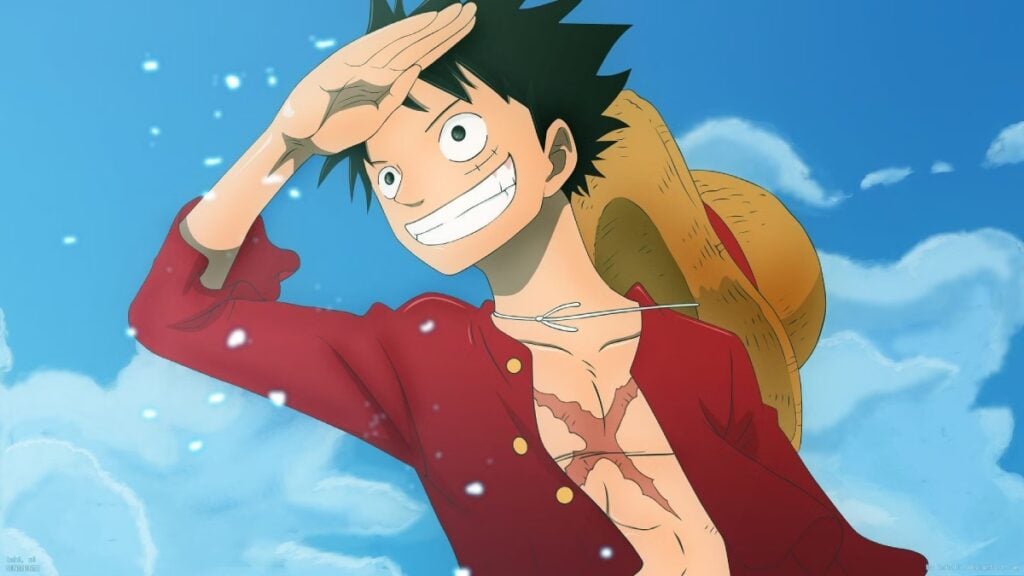 how did luffy get the scar on his chest