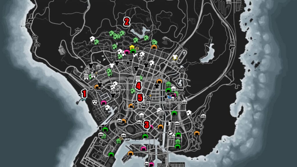 GTA Online: Where Are the Locations of All the West Coast Classics Media Sticks?