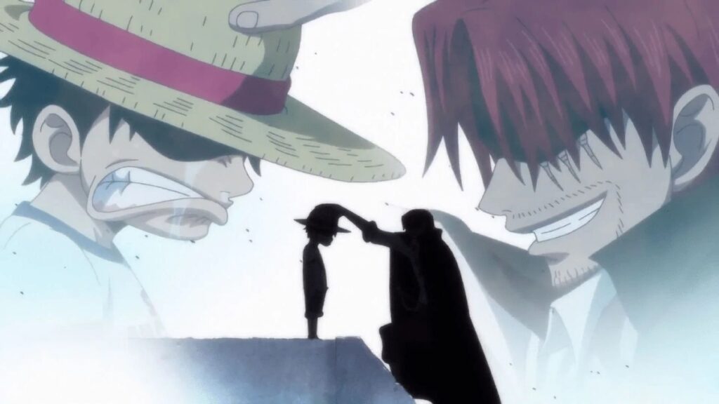 luffy and shanks 
