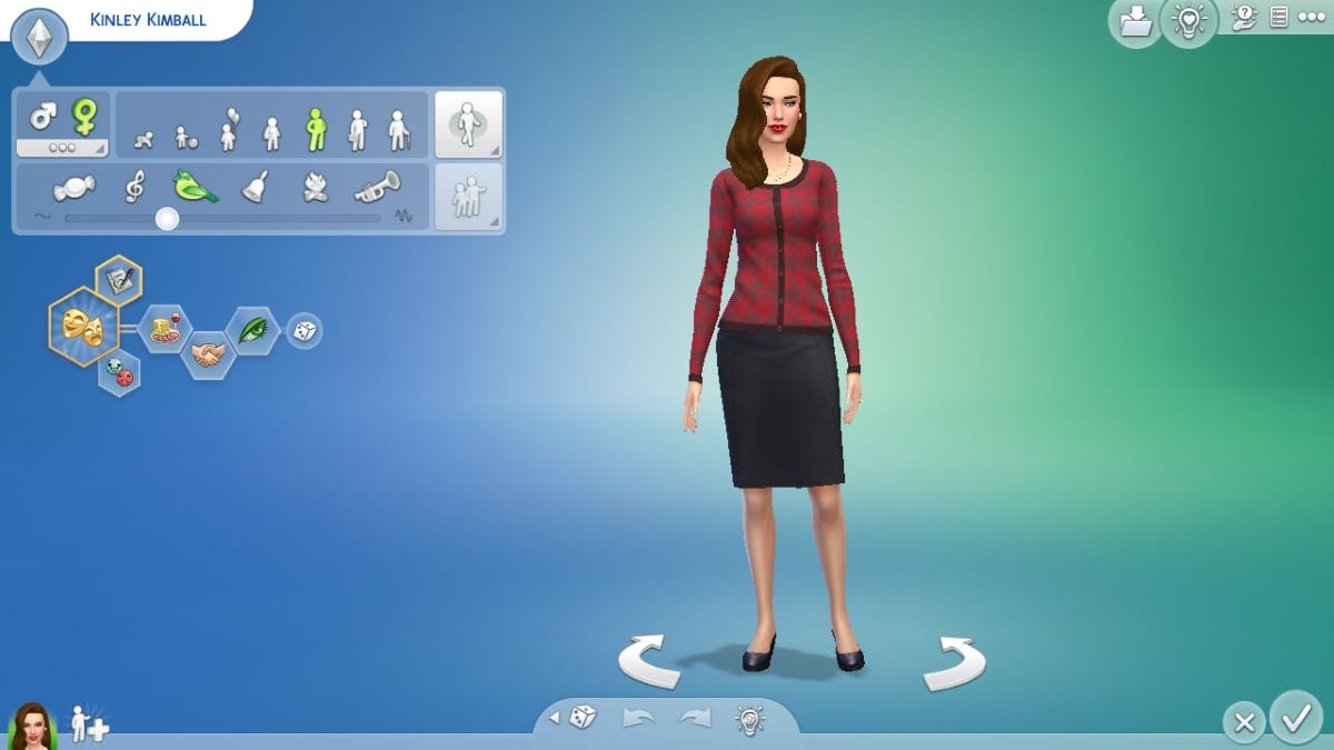 The Sims 4 on console CAS full edit mode CHEAT [PS4]