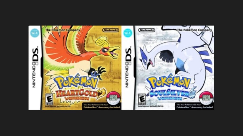 Pokemon Heart Gold and Soul Silver