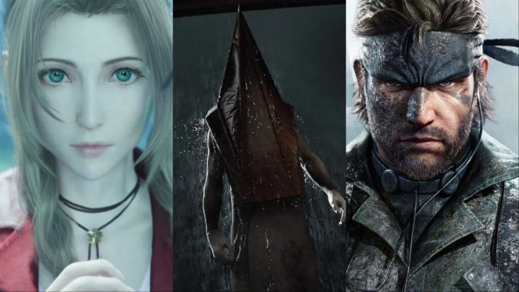 2024 video game remakes metal gear, final fantasy, silent hill 2