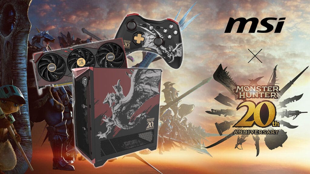 MSI Monster Hunter 20th Anniversary crossover