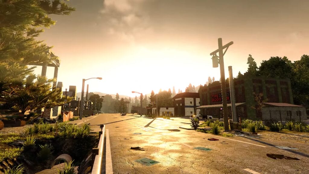 The sun rises in 7 Days to Die