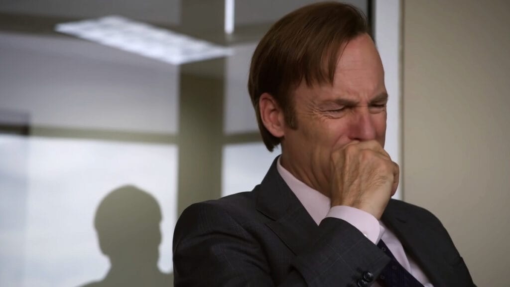 An image of Bob Odenkirk from Better Call Saul which was snubbed at the Emmy Awards.