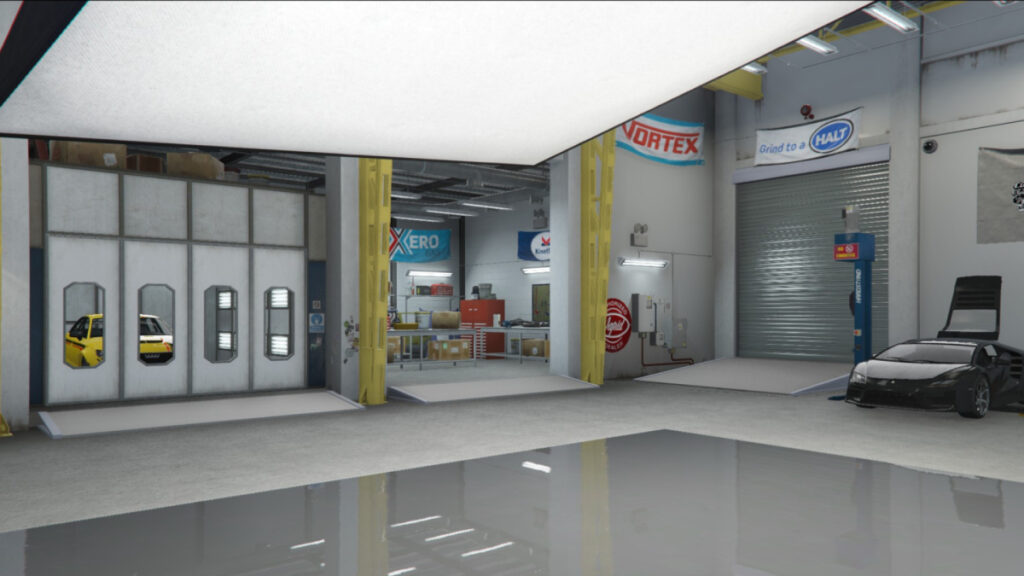 GTA Online Auto Shop Interior