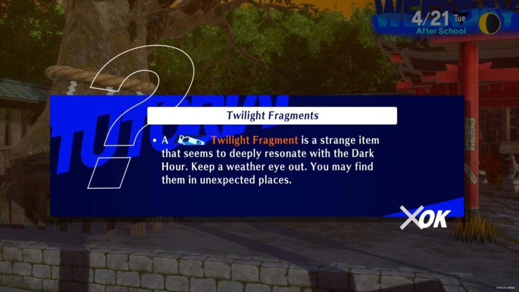 How To Use Twilight Fragments in Persona 3 Reload