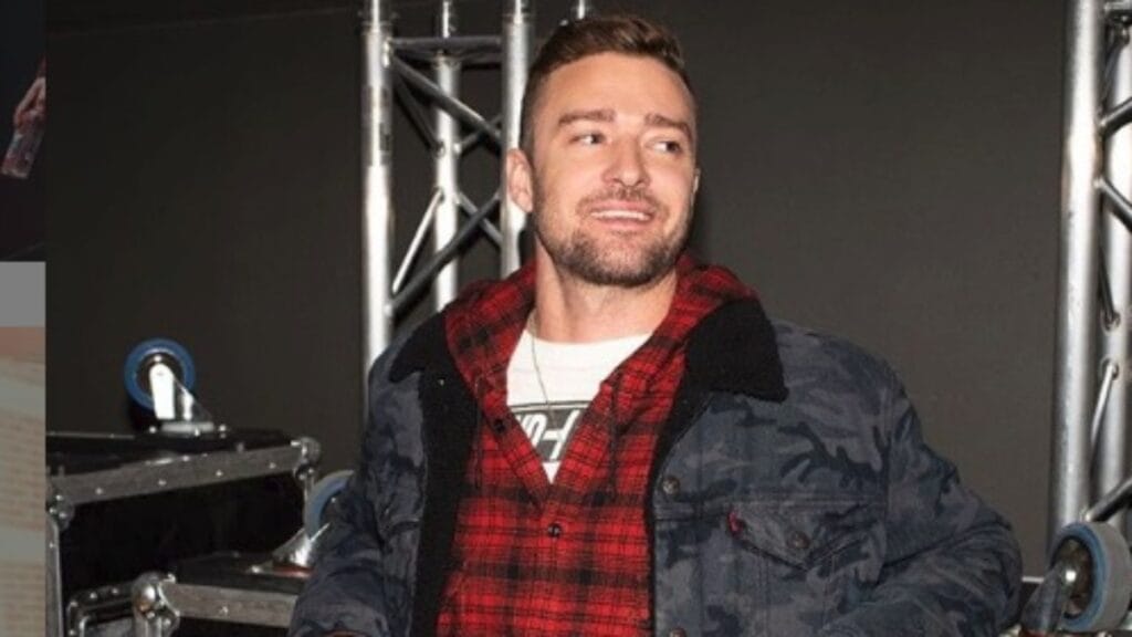 Selfish crooner Justin Timberlake on Instagram prior to his Forget Tomorrow world tour