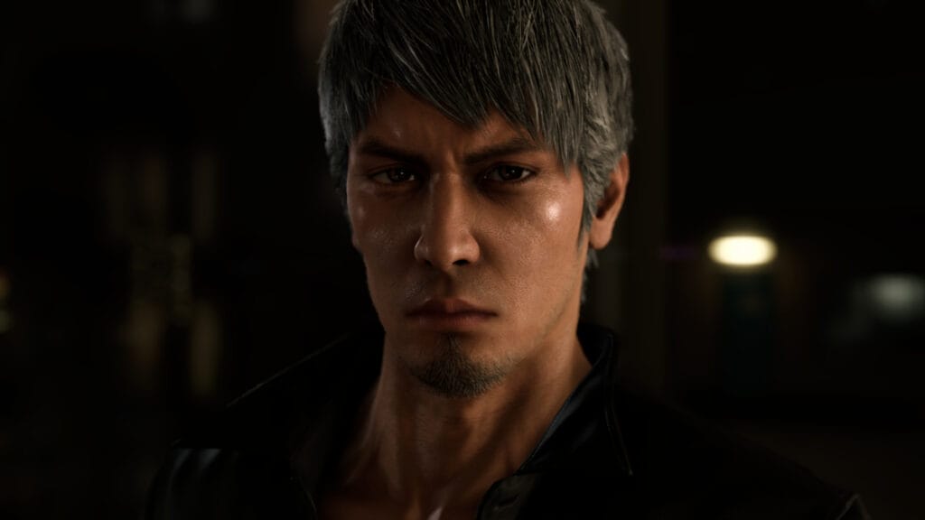 A close-up of Kiryu from Like a Dragon: Infinite Wealth