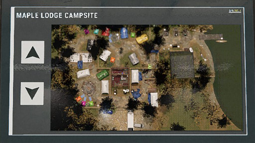 Phasmophobia Maple Lodge Campsite Cursed Possessions Map
