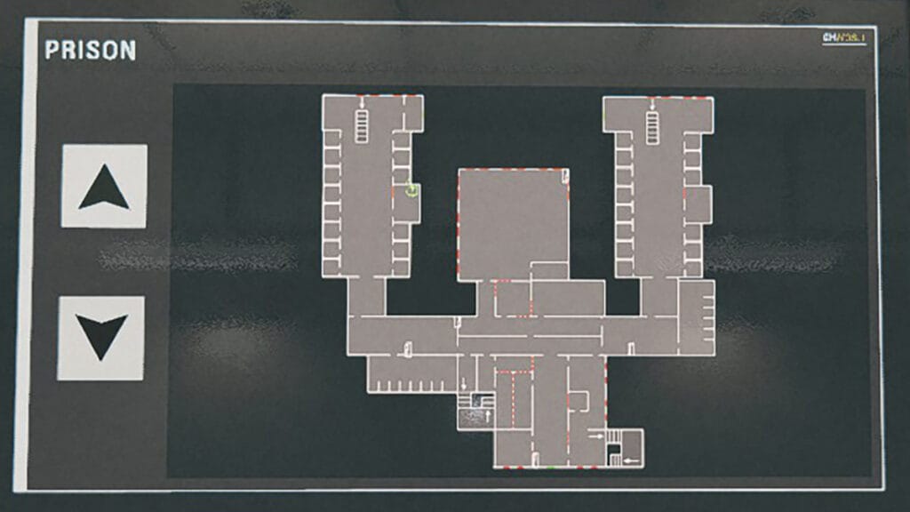 Phasmophobia Prison Cursed Possessions Map