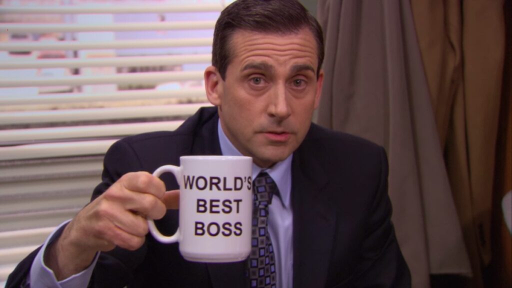 Steve Carrell in The Office