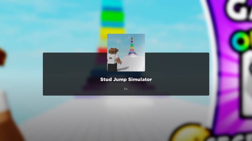 Stud Jump Simulator Codes