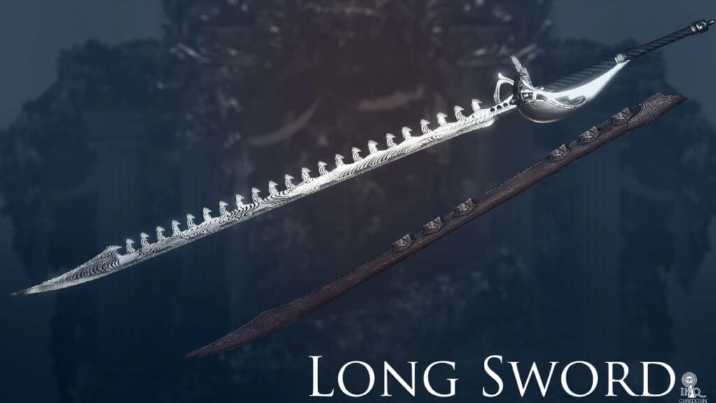 Bazelgeuse Long Sword - monster hunter world mods