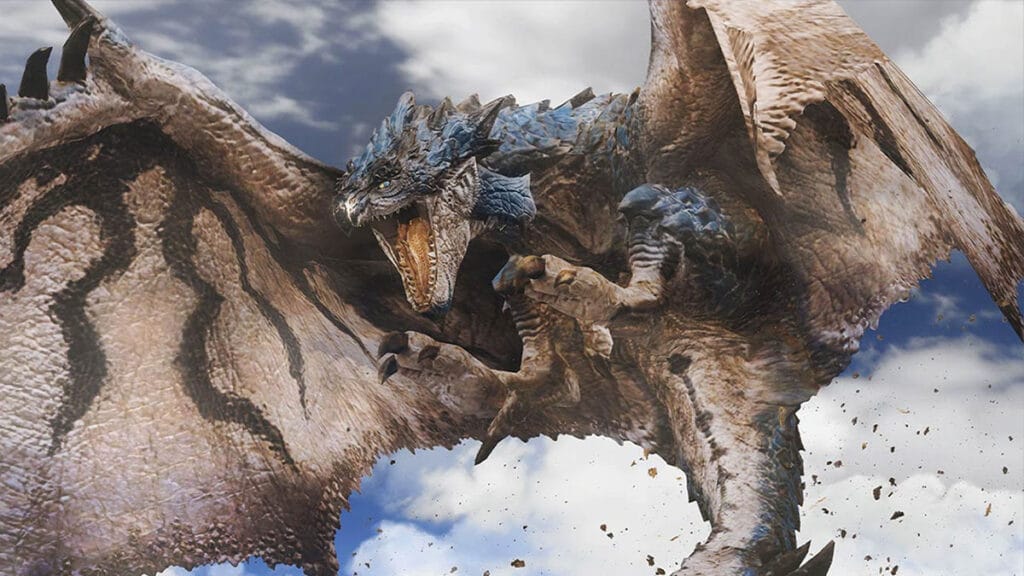 How To Find (& Defeat) Azure Rathalos in Monster Hunter Now