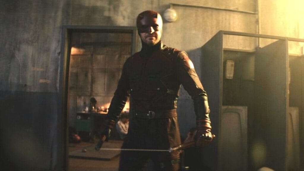 A shot of Daredevil in Echo