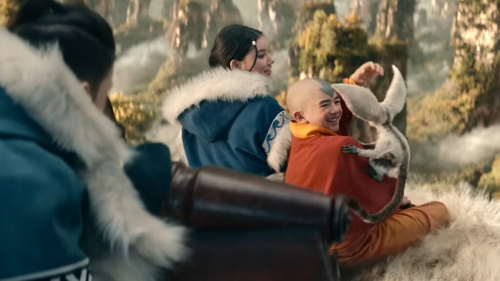 Team Aang in Netflix's Avatar