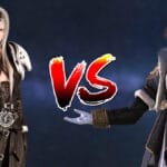 Emet-Selch vs Sephiroth Battle