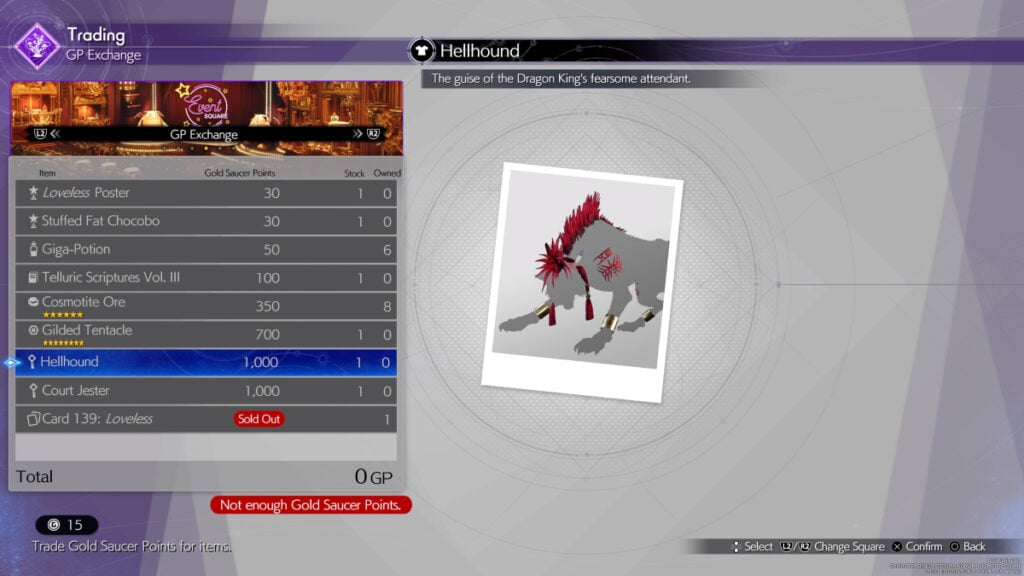 Red XIII outfit