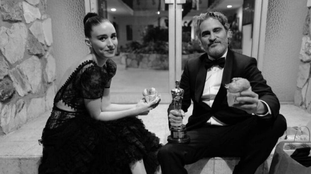 Joaquin Phoenix and Rooney Mara