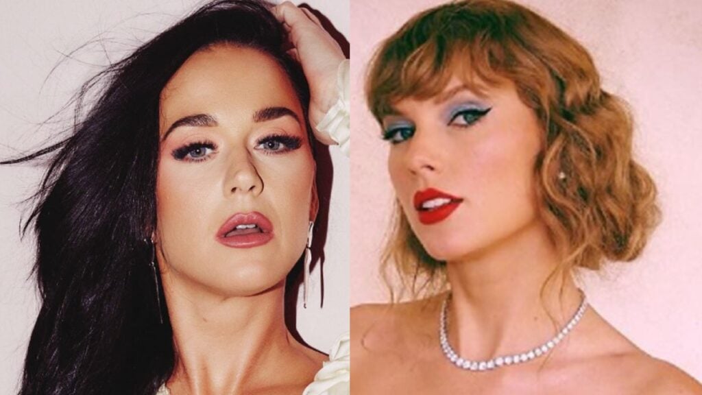 Katy Perry and Bad Blood singer Taylor Swift