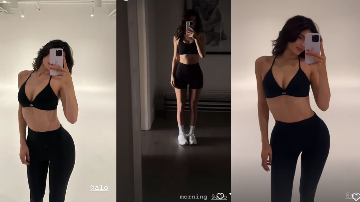 Kylie Jenner Flaunts Sculpted Figure in This Celebrity-Favorite Workout  Gear