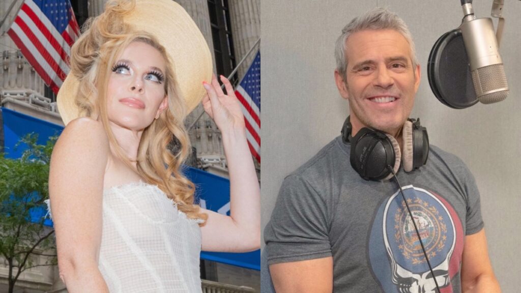Leah McSweeney and Andy Cohen