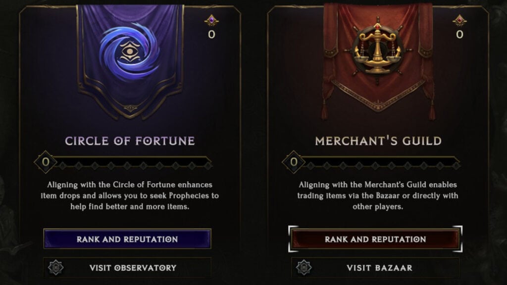 Merchant's Guild Circle of Fortune Lost Epoch