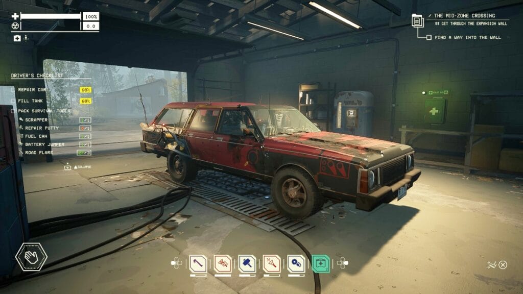 Red Station Wagon