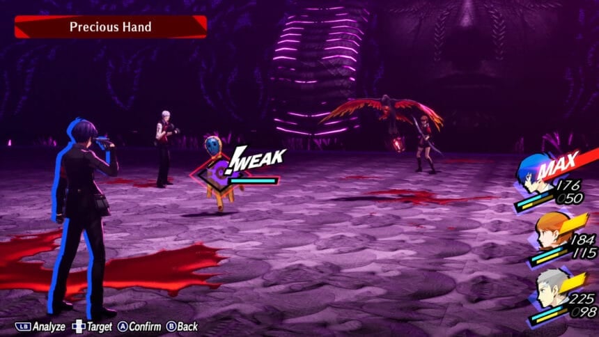 Precious Hand Weakness in Persona 3 Reload | The Nerd Stash