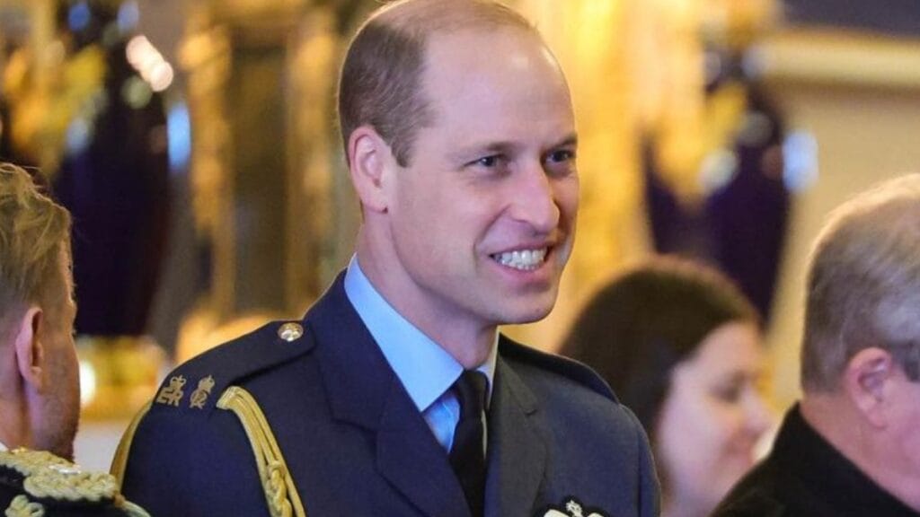 Prince William at a charity event where he thanked well-wishers of dad King Charles III