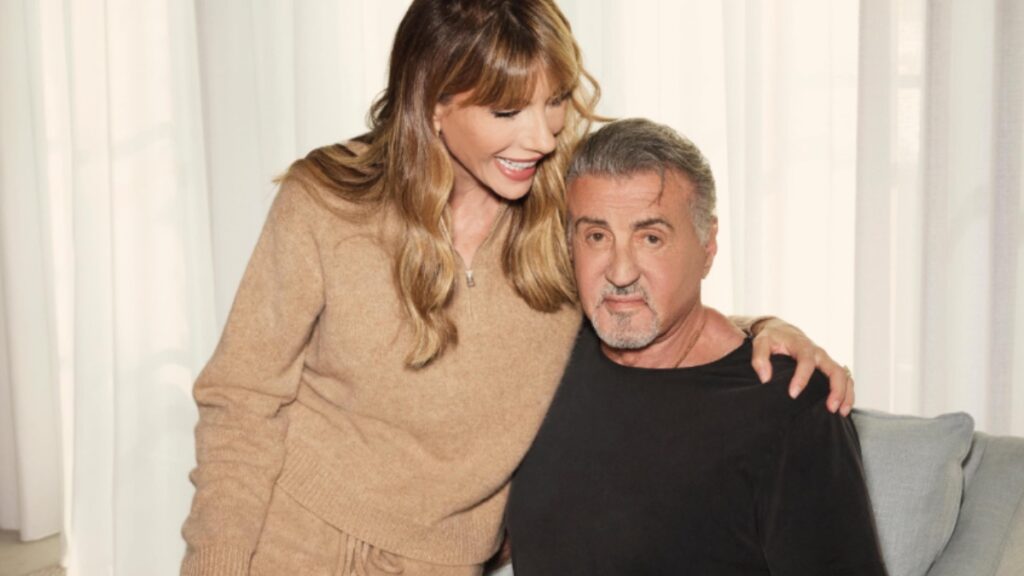 Sylvester Stallone and wife Jennifer Flavin