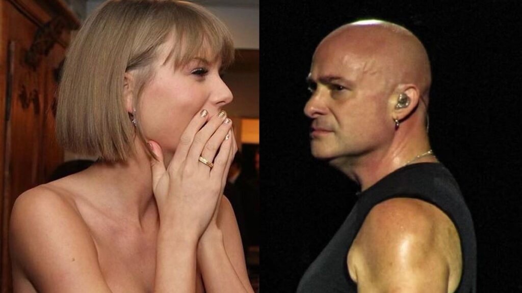 Taylor Swift and David Draiman photo merge