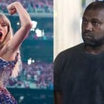 Taylor Swift and Kanye West photo merge