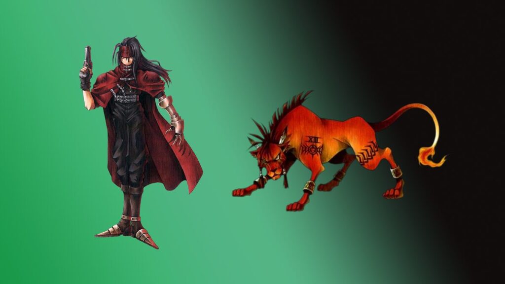 final fantasy 7 red xiii and vincent