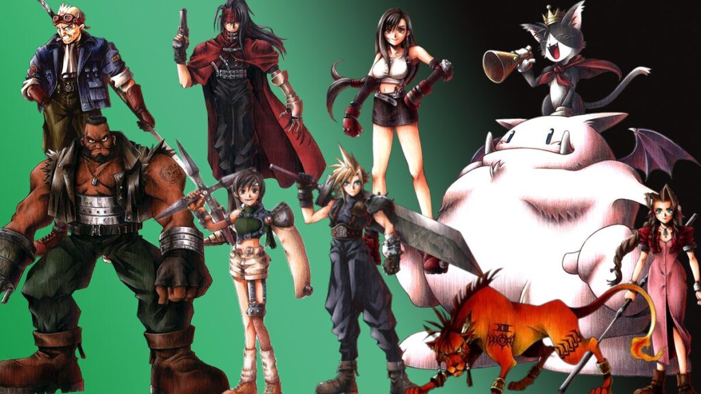final fantasy 7 characters tier lit
